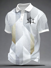 Men's Faith Print Casual Top