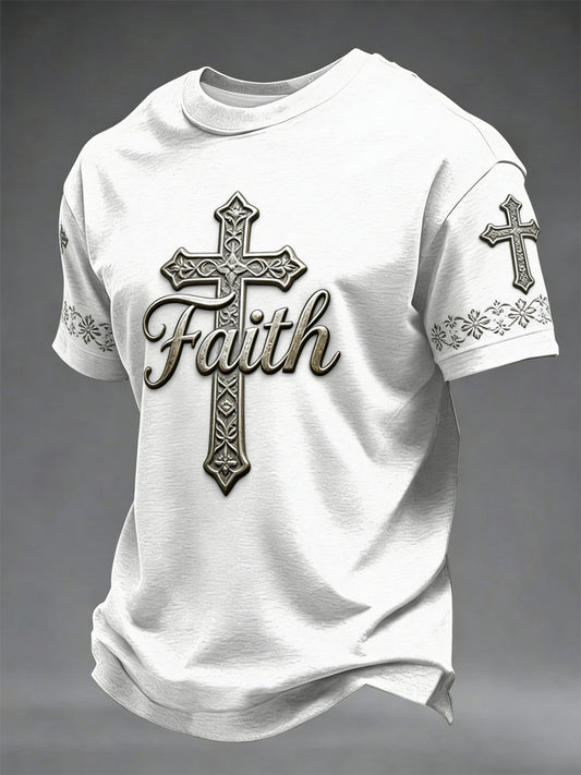 Men's Faith Printed T-shirt