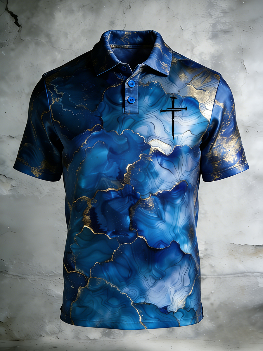 Men's Nail Cross Business Shirt
