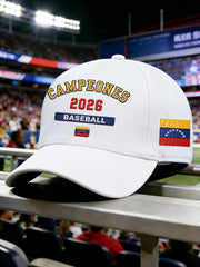Unisex Celebrate Venezuela Campeones 2026 Print Hat