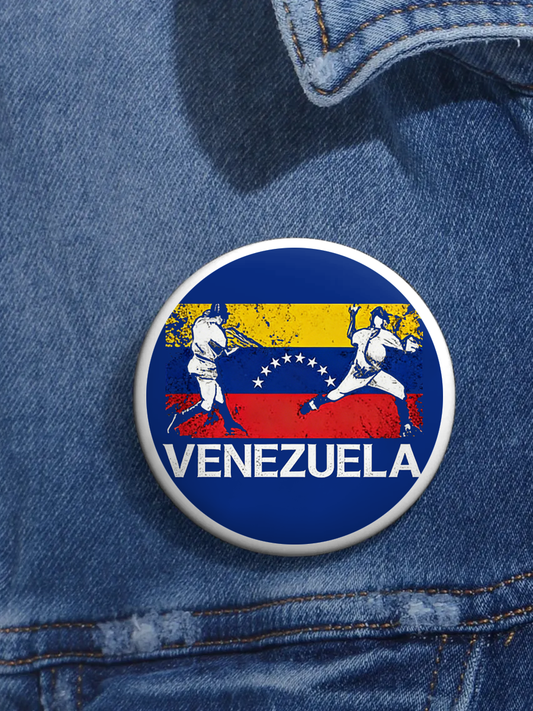 Unisex Venezuelan Baseball Brooch