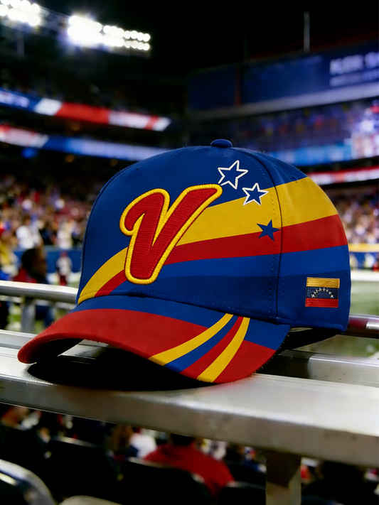 Unisex Venezuelan Baseball Print Hat