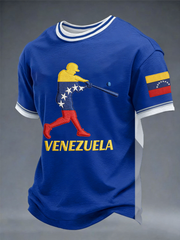 Men's Venezuelan Baseball short sleeves t-shirt