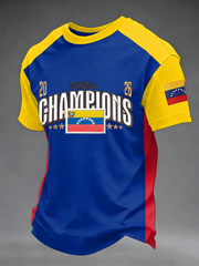 Men's Venezuelan Baseball short sleeves t-shirt