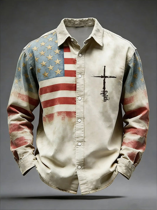 Men's Faith Printed Shirt