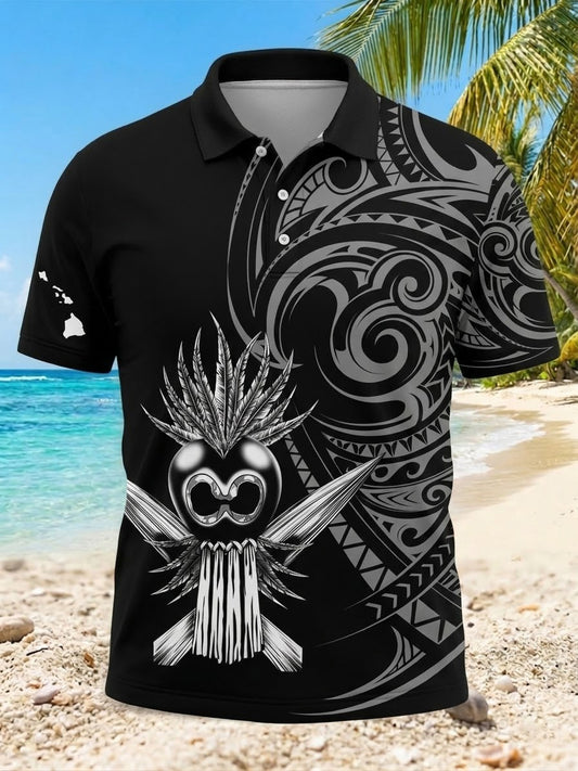 Men's Hawaii Ikaika Warrior Printed Shirt