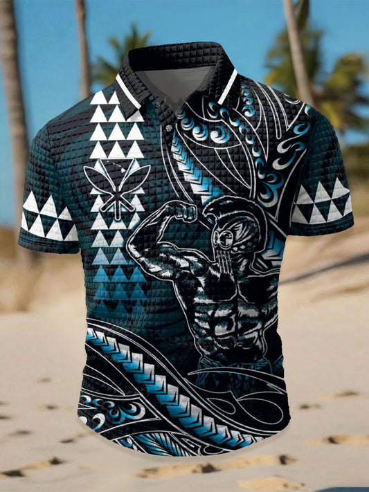 Men's Hawaii Ikaika Warrior Helmet Shirt