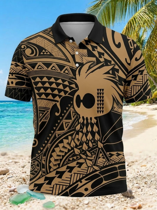 Men's Hawaii Ikaika Warrior Printed Shirt