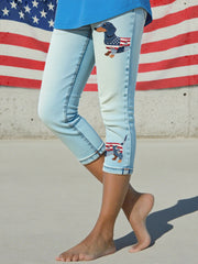 Women's Dachshund Pattern Patchwork Art Stretch Leggings