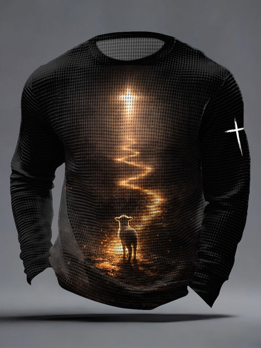 Men's Faith Waffle Top