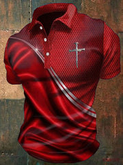Men's Faith Print Casual Top