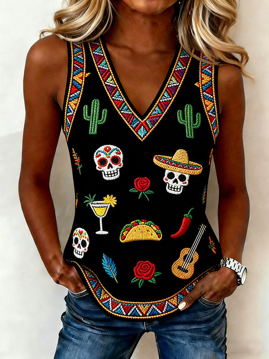 Women's Mexican Cinco de Mayo Vest
