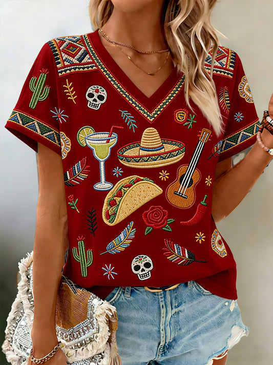 Women's Mexican Cinco de Mayo T-shirt