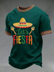 Men's Cinco de Mayo Printed Casual T-Shirt