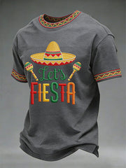 Men's Cinco de Mayo Printed Casual T-Shirt