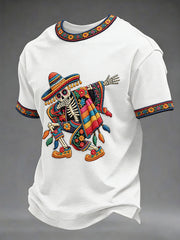 Men's Cinco de Mayo Print Casual T-Shirt