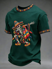 Men's Cinco de Mayo Print Casual T-Shirt