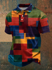 Men's Juneteeth Art Printed Casual Tops