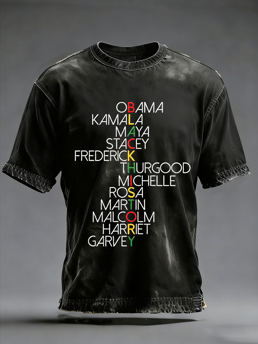 Men's Juneteenth Short Sleeves T-shirt