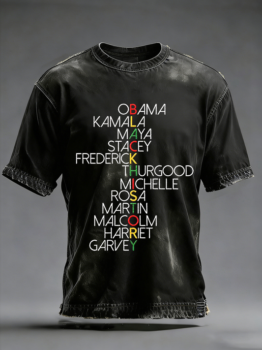 Men's Juneteenth Short Sleeves T-shirt