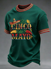 Men's Cinco de Mayo Printed Casual T-Shirt