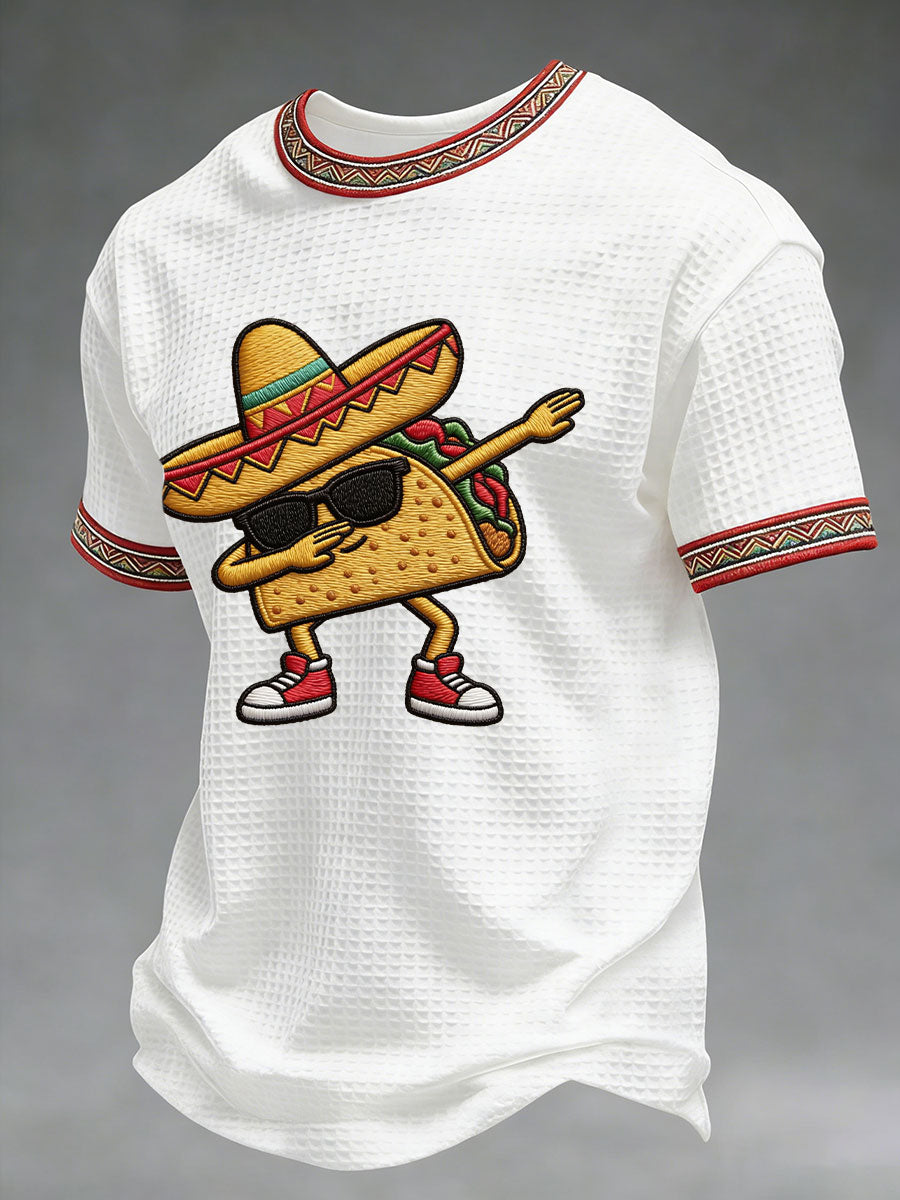 Men's Cinco de Mayo Printed Casual T-Shirt