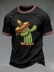 Men's Cinco de Mayo Printed Casual T-Shirt