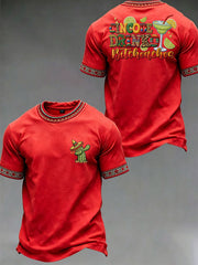 Men's Cinco de Mayo Printed Casual T-Shirt