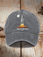 Unisex  Return To The Moon 2026 Print Hat
