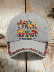 Cinco de Mayo Printed Casual Unisex Hat