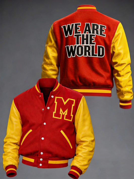 Men's Pop Music Inspired Casual Long Sleeves Outerwear Jacket