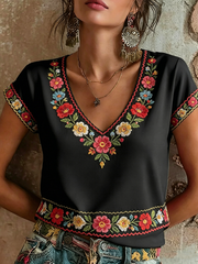 Women's Cinco de Mayo short-sleeved T-shirt
