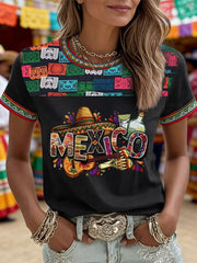 Women's Cinco de Mayo short-sleeved T-shirt