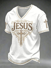 Men's Faith V-neck T-shirt