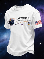Men's Artemis II 2026 Print Casual Tee