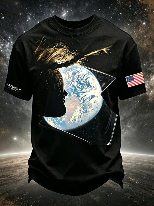 Men's Artemis II 2026 Print Tee