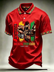 Men's Juneteenth 1865 Printed Shirt