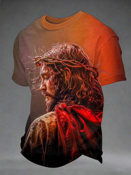 Men's Jesus Print Tee