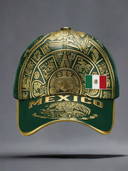 Unisex Mexico Football Lover Printed Hat