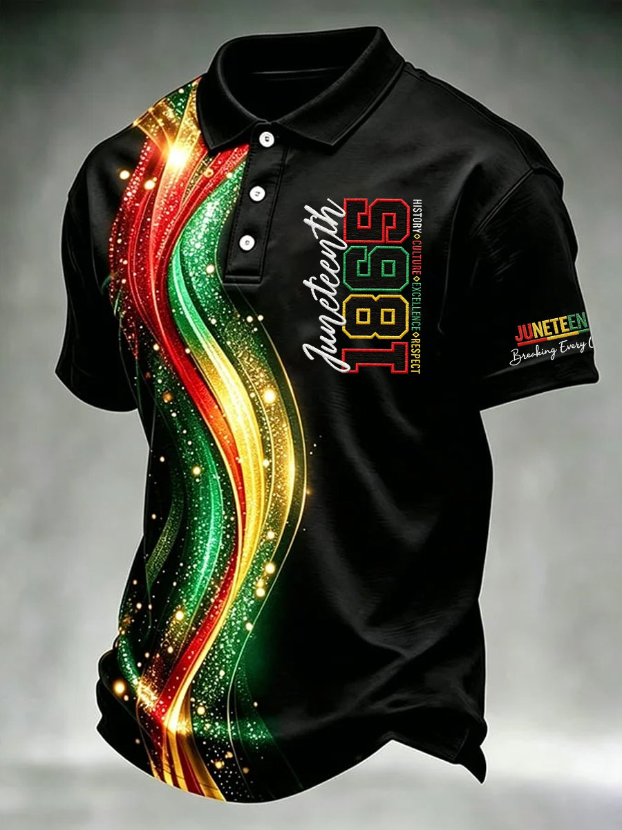 Men's Juneteenth 1865 Short Sleeve Top