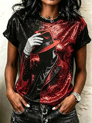 Women's Pop Muisc Inspired T-shirt