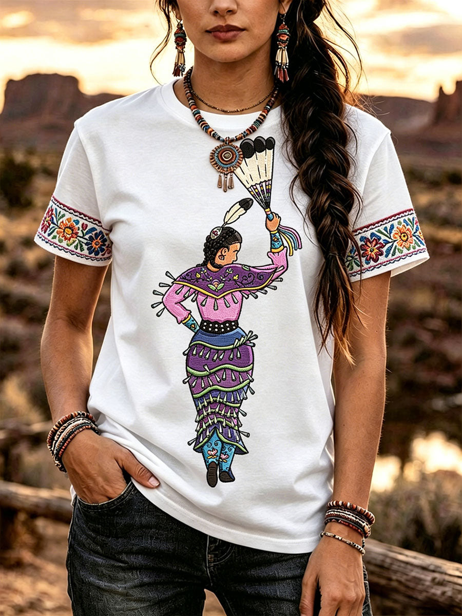 Women's Native American Art T-Shirt