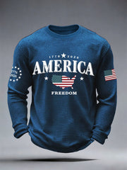 Men's America 1776-2026 Long-Sleeve T-Shirt
