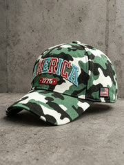 Unisex Patriotic Commemorative Camouflage Hat