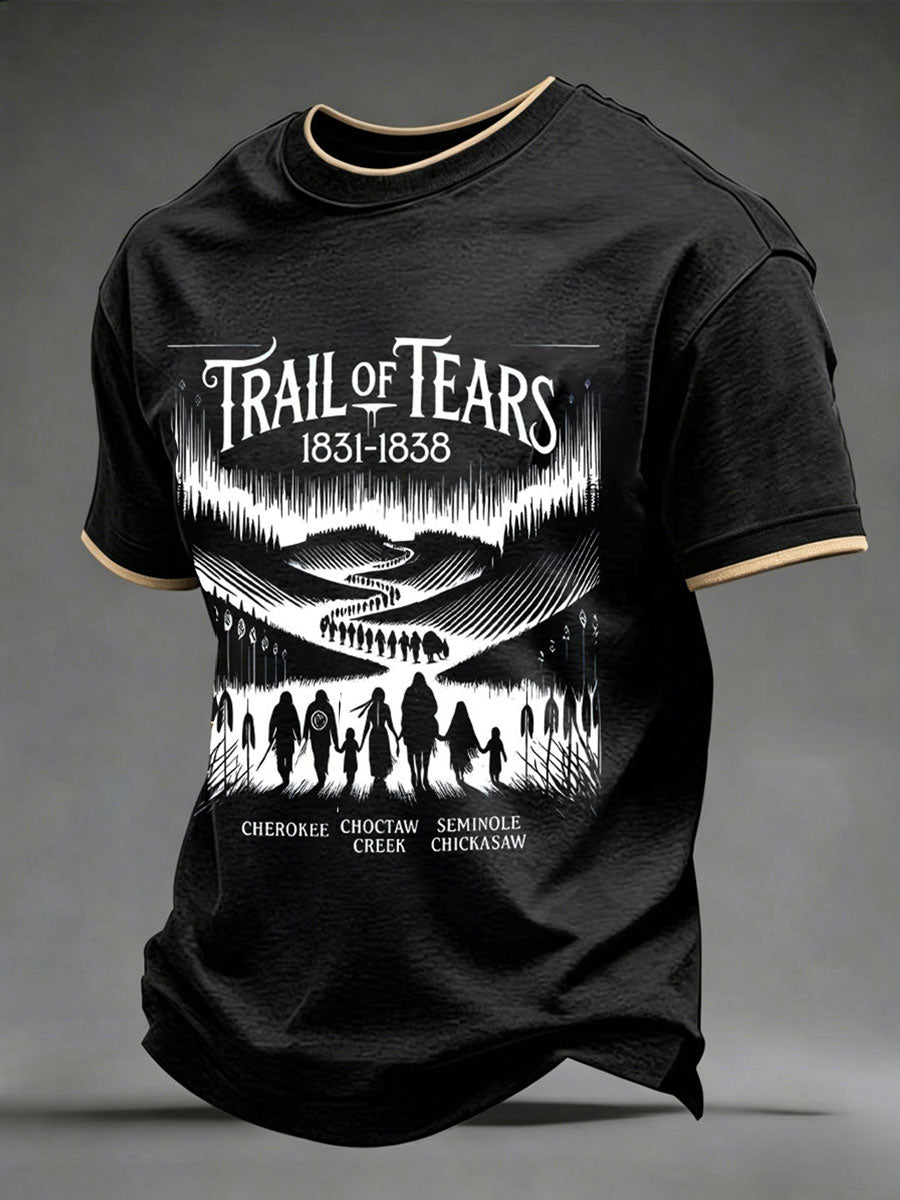 Men's Trail of Tears Casual T-Shirt