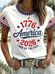 Women's Independence Day Print Tee
