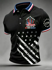 Men's Independence Day Print Polo