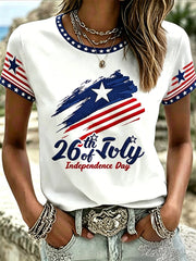 Women's Independence Day Print Tee