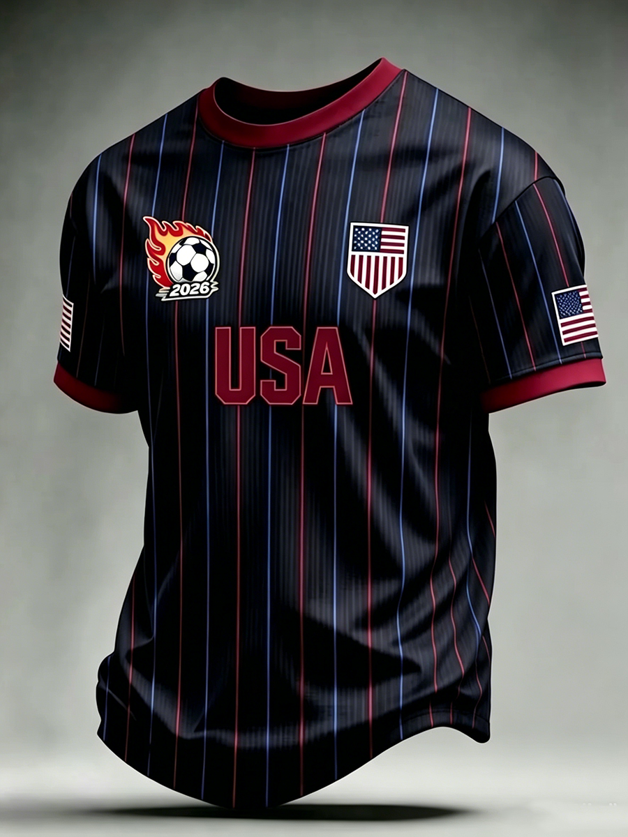 Men's USA Soccer Short Sleeves T-shirt