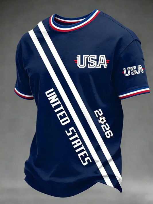 Men's USA Soccer Short Sleeves T-shirt